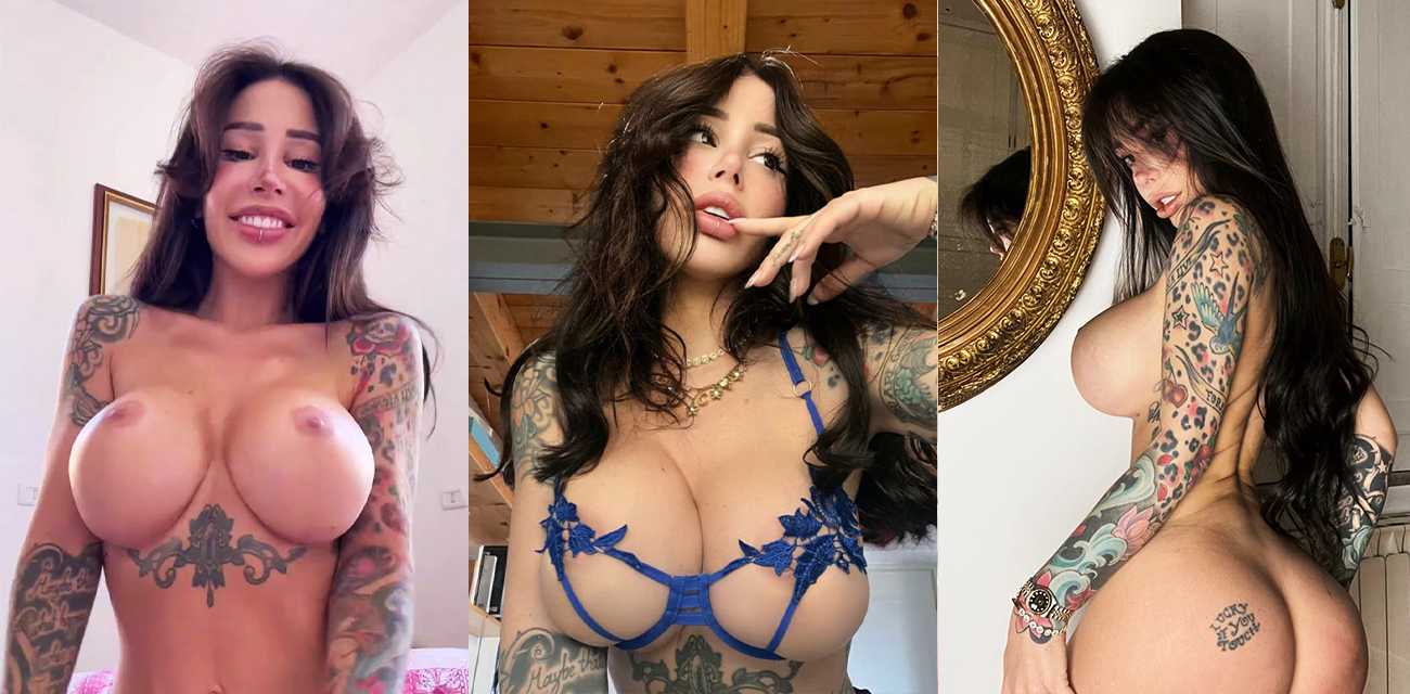 意大利巨乳女优【AlexisMucci】新作流出，骚浪裸身狂刺嫩穴粗黑假屌捅到失禁